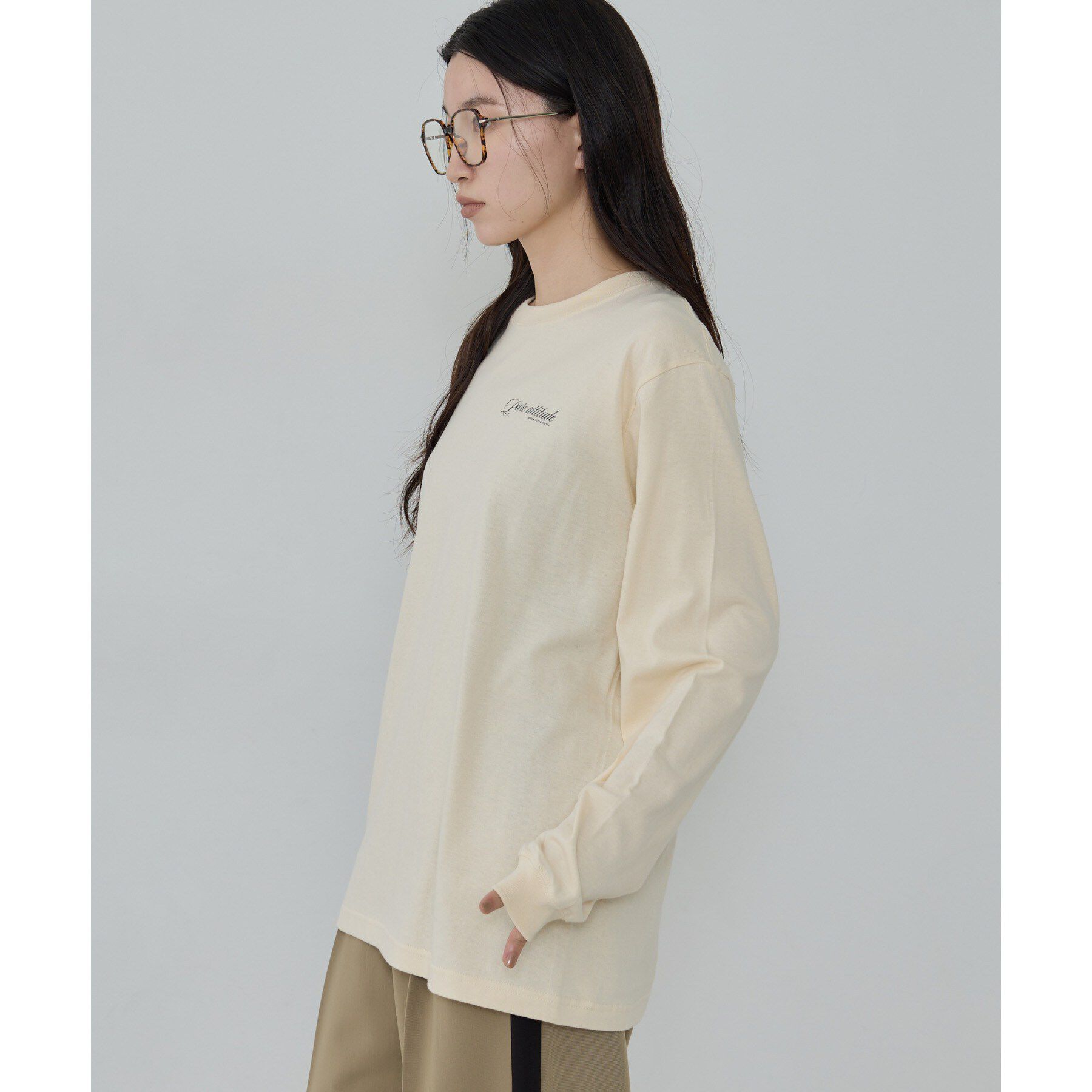 GALLEST「ワンポイントロゴロンT」|Tシャツ・カットソー|