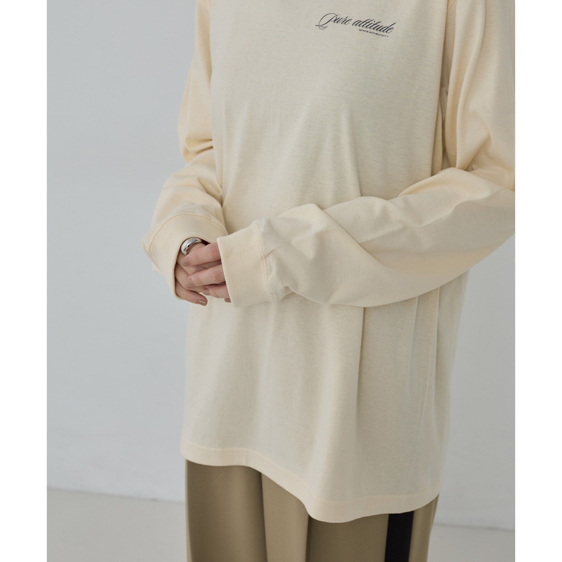 GALLEST「ワンポイントロゴロンT」|Tシャツ・カットソー|