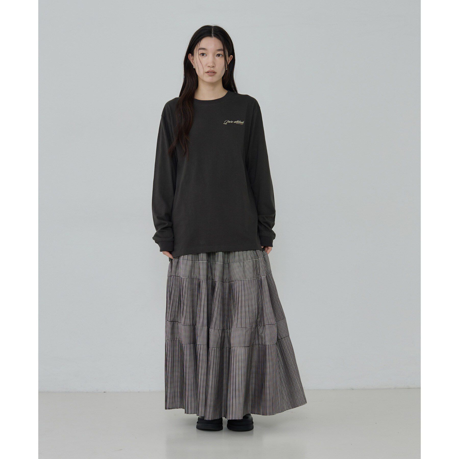 GALLEST「ワンポイントロゴロンT」|Tシャツ・カットソー|