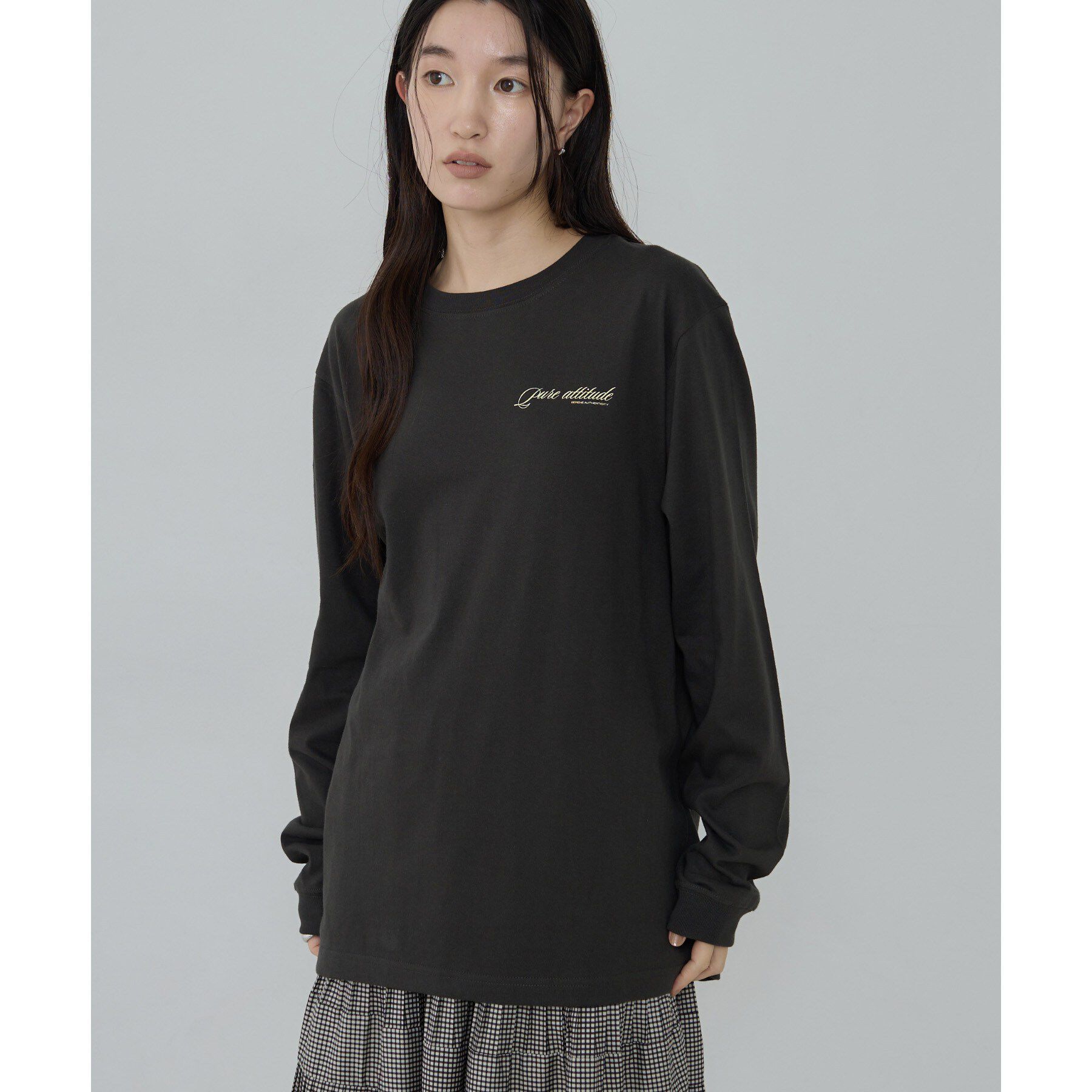 GALLEST「ワンポイントロゴロンT」|Tシャツ・カットソー|