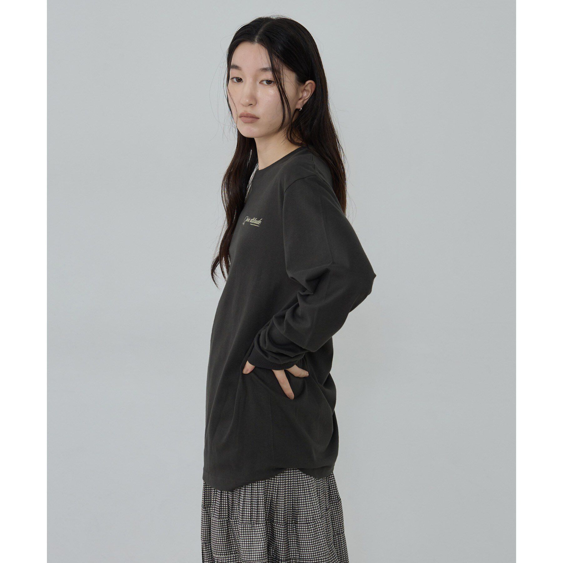 GALLEST「ワンポイントロゴロンT」|Tシャツ・カットソー|