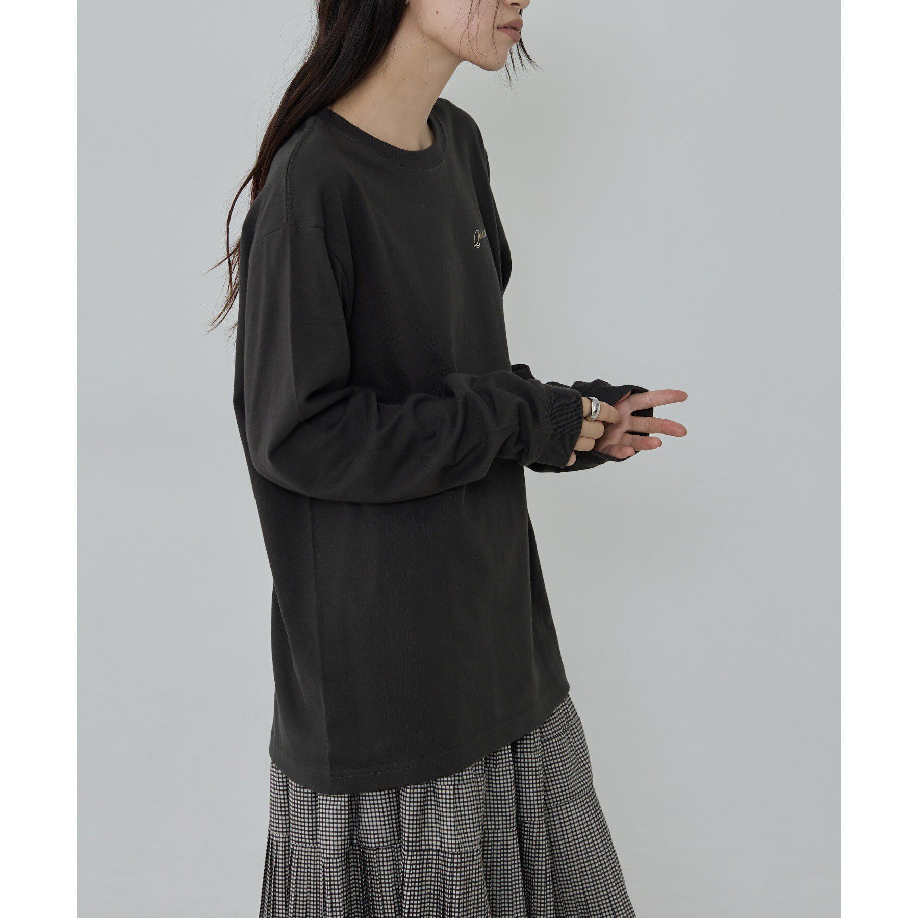 GALLEST「ワンポイントロゴロンT」|Tシャツ・カットソー|