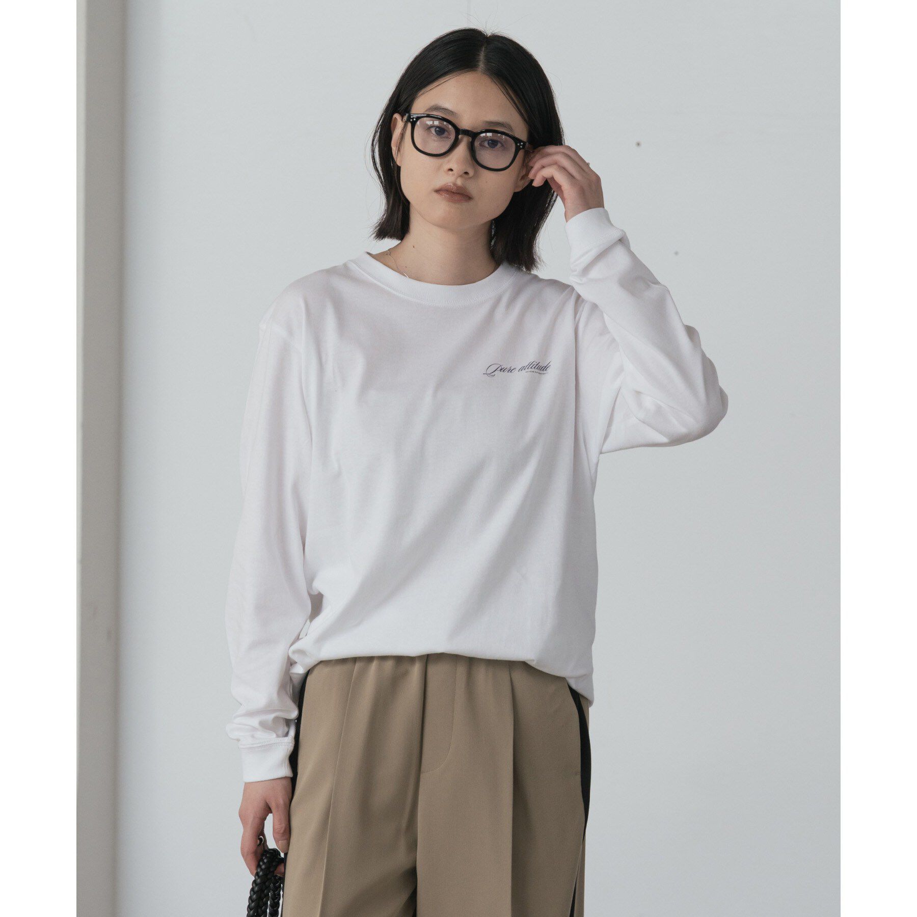 GALLEST「ワンポイントロゴロンT」|Tシャツ・カットソー|