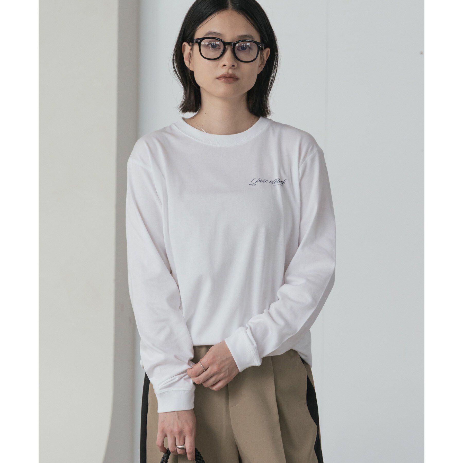 GALLEST「ワンポイントロゴロンT」|Tシャツ・カットソー|