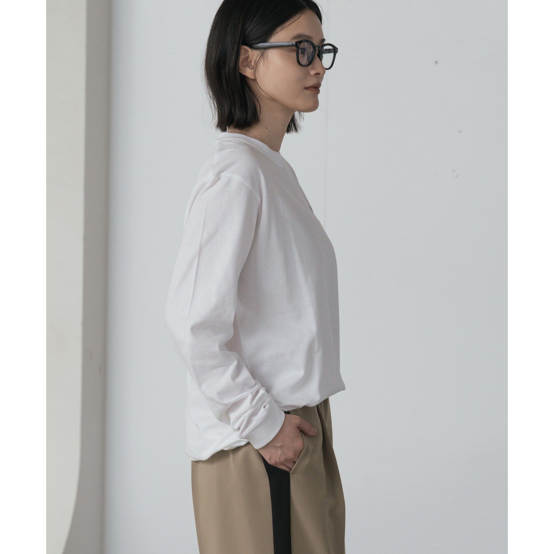 GALLEST「ワンポイントロゴロンT」|Tシャツ・カットソー|
