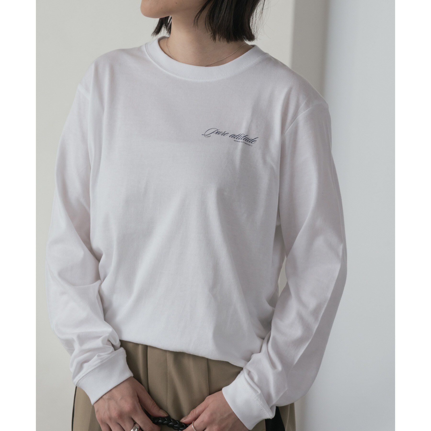 GALLEST「ワンポイントロゴロンT」|Tシャツ・カットソー|