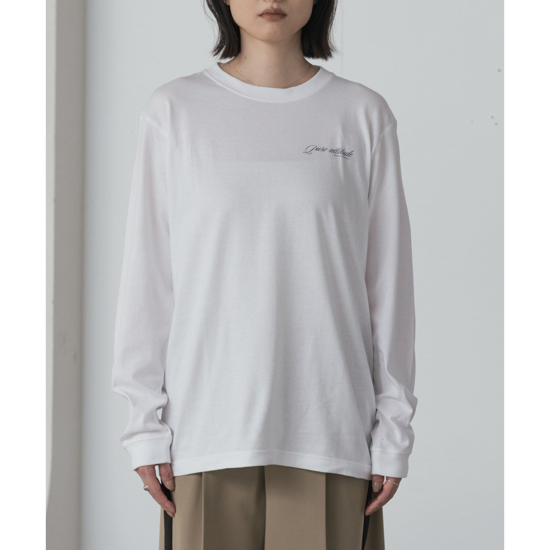 GALLEST「ワンポイントロゴロンT」|Tシャツ・カットソー|