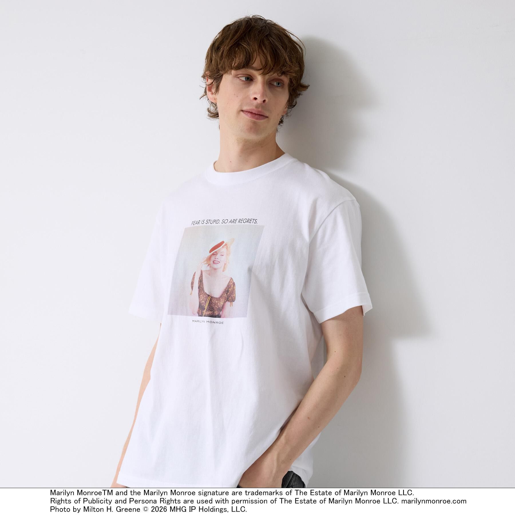 TAKEO KIKUCHI「【別注】マリリン・モンロー/フォトTシャツ」|Tシャツ・カットソー|