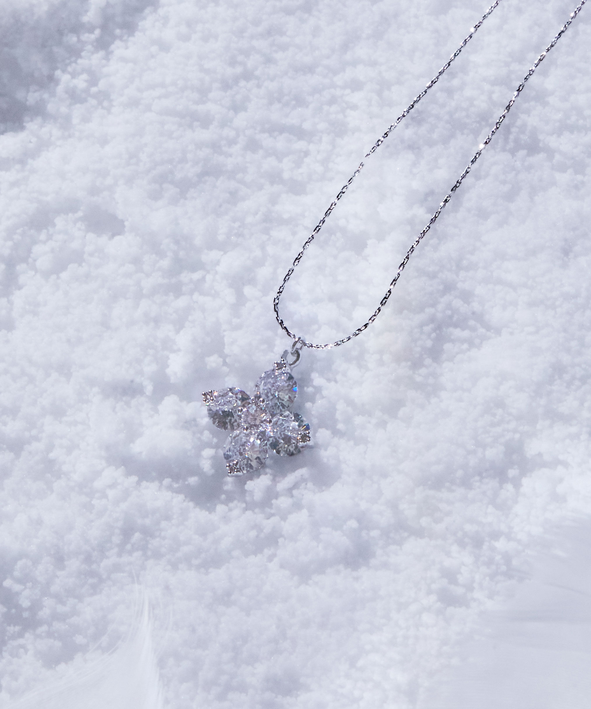  「Cubic 大粒クローバーネックレス」|その他|