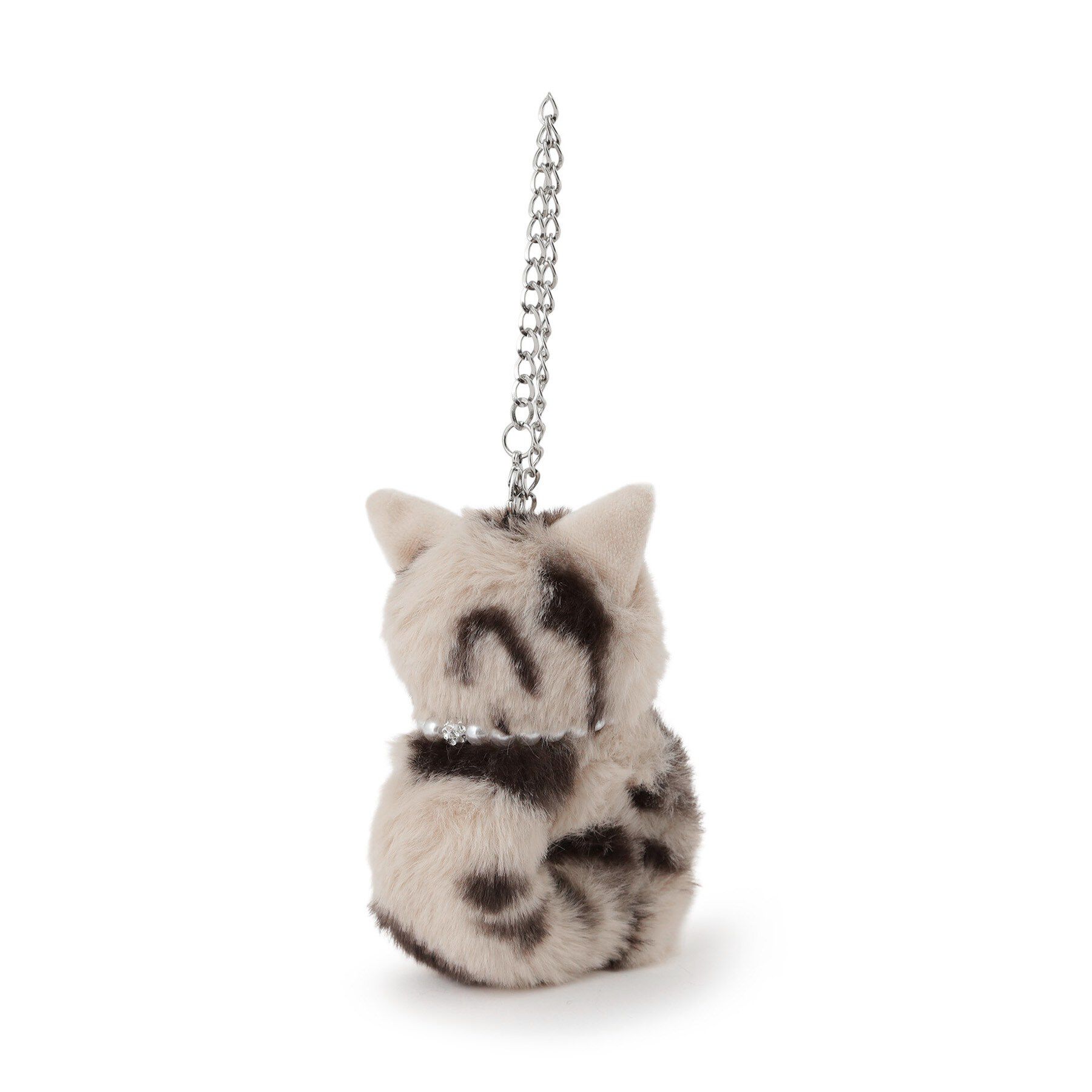 SHOO･LA･RUE「【くるる】猫チャーム」|キーケース|ベージュ(152)