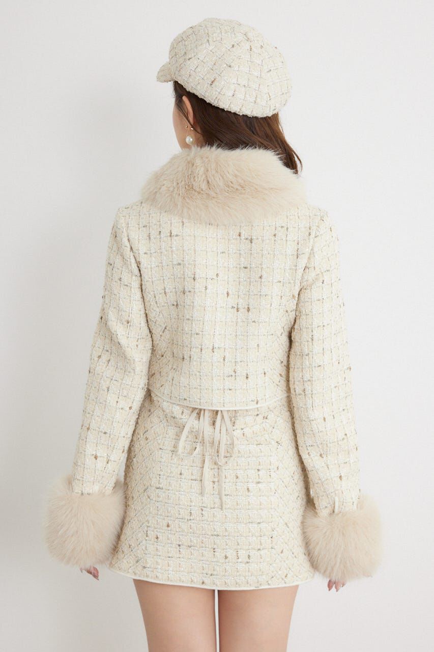 rienda「ティペットセットツイードジャケット」|その他|