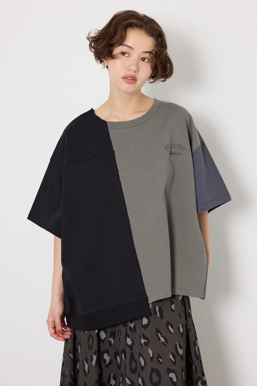 RODEO CROWNS「リメイクルーズトップス」|Tシャツ・カットソー|BLK