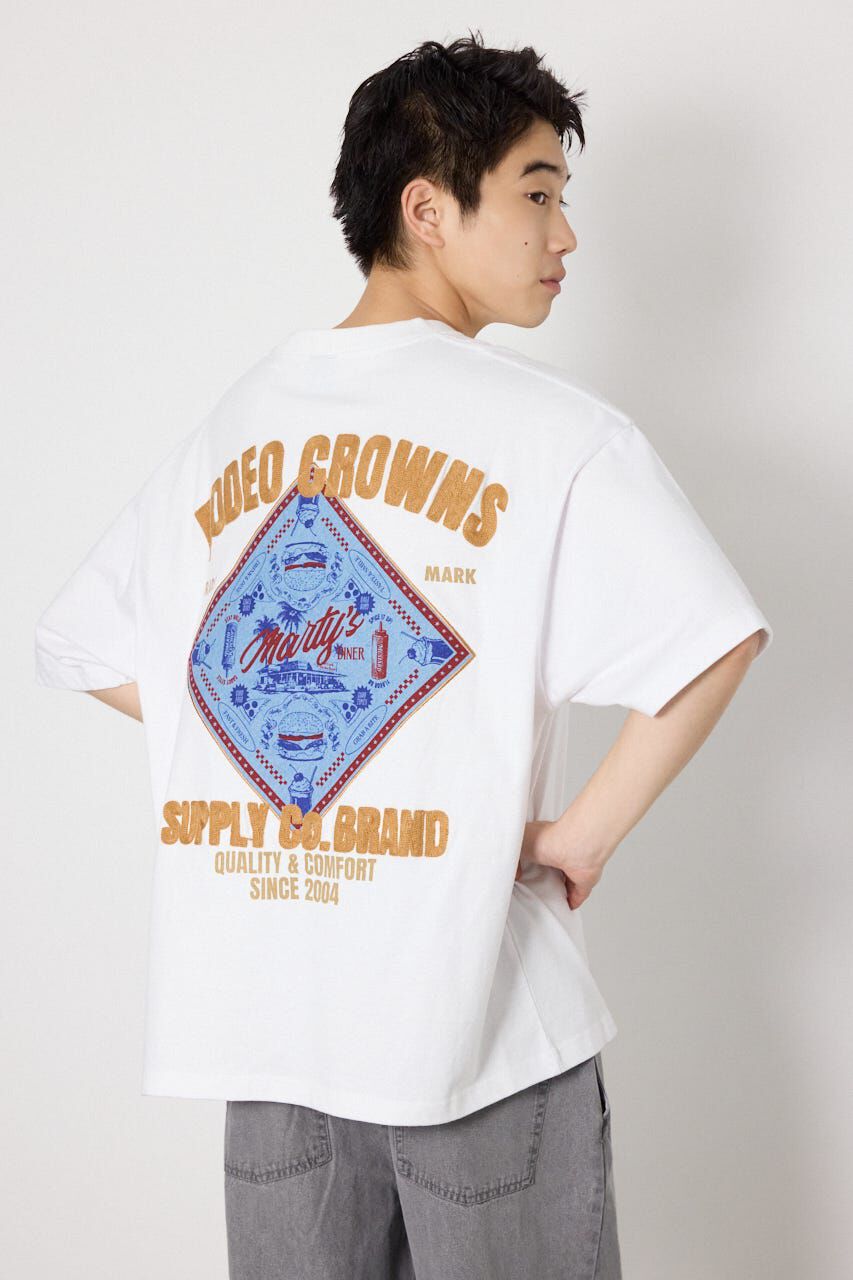 RODEO CROWNS「DINER FLAG Tシャツ」|Tシャツ・カットソー|WHT