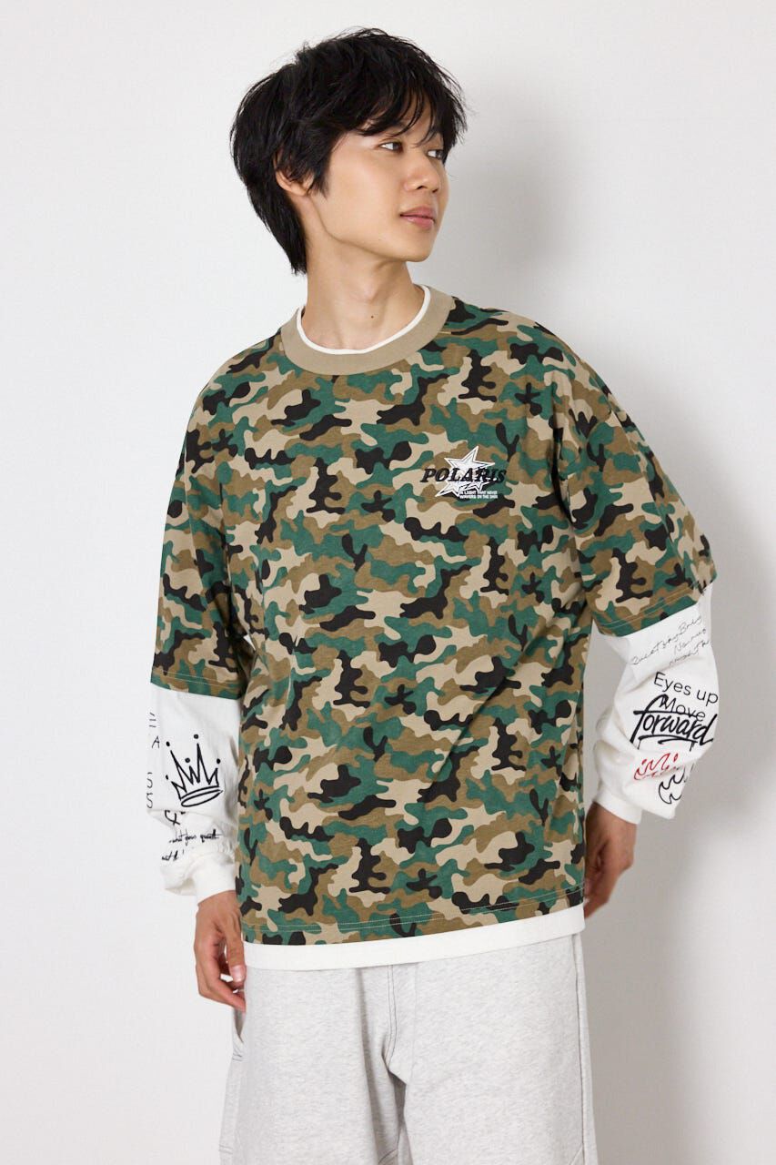 RODEO CROWNS「スターレイヤードロングスリーブTシャツ」|Tシャツ・カットソー|
