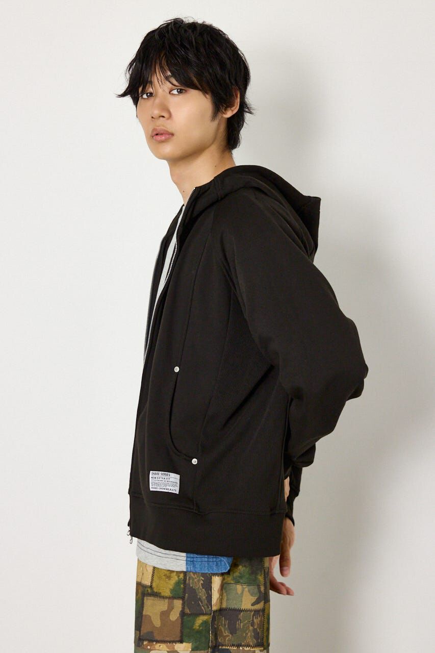RODEO CROWNS「(UNISEX)SHARE スタンドネックジップパーカー」|パーカー|