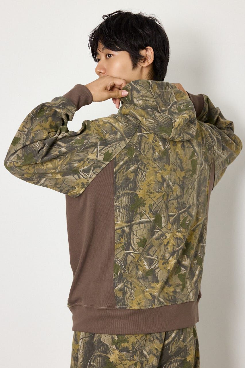 RODEO CROWNS「(UNISEX)SHARE パターンスタンドネックジップパーカー」|パーカー|