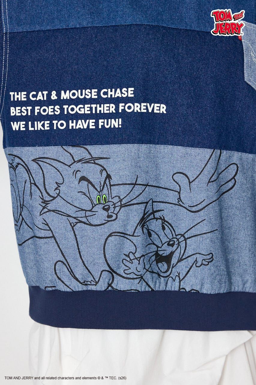RODEO CROWNS「(TOM and JERRY)カスタムデニムトップス」|Tシャツ・カットソー|