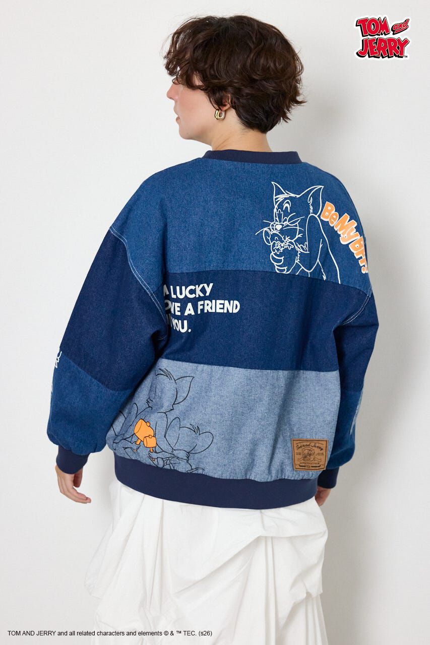 RODEO CROWNS「(TOM and JERRY)カスタムデニムトップス」|Tシャツ・カットソー|