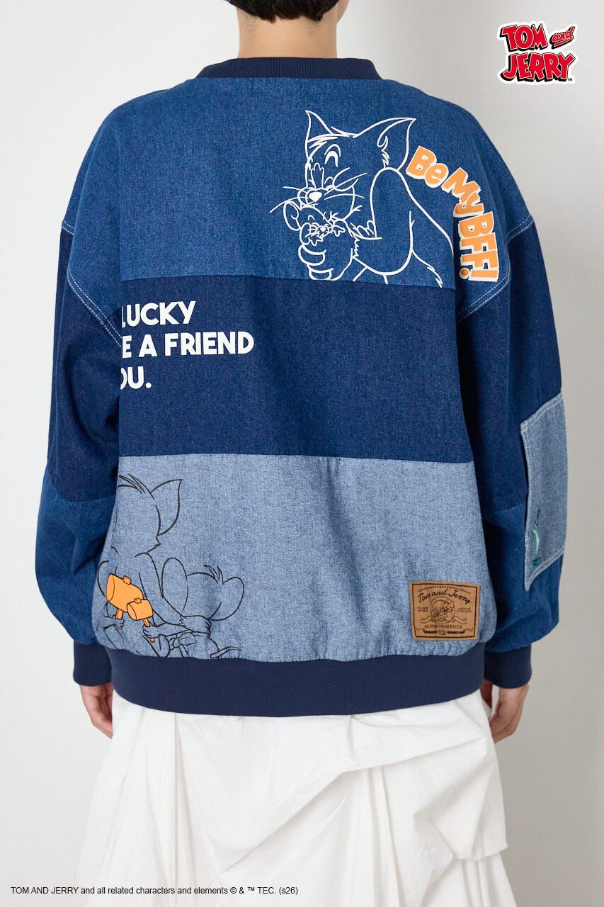 RODEO CROWNS「(TOM and JERRY)カスタムデニムトップス」|Tシャツ・カットソー|