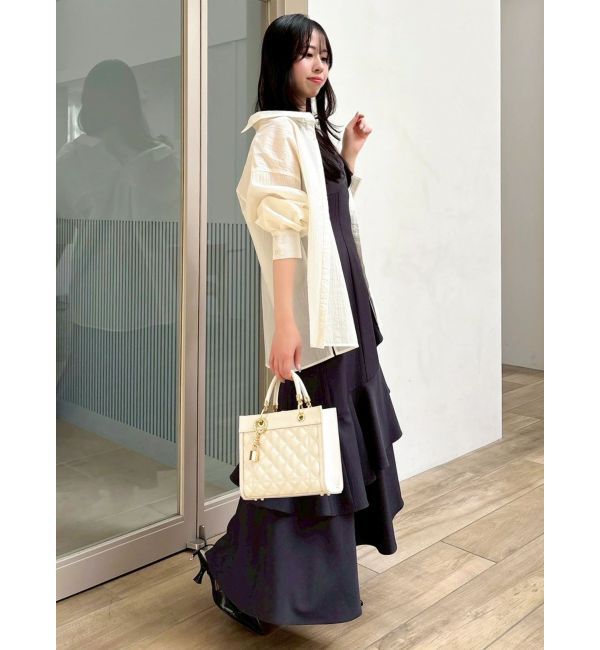 dazzlin「2WAYシアーオーバーシャツ」|シャツ・ブラウス|