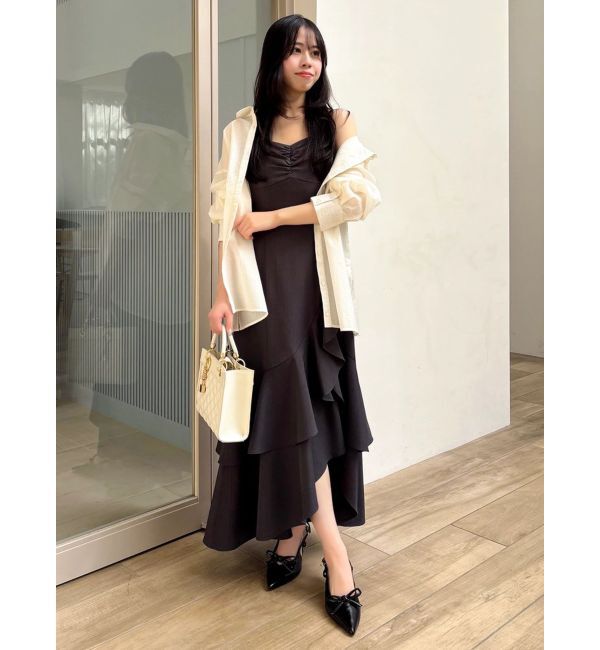 dazzlin「2WAYシアーオーバーシャツ」|シャツ・ブラウス|