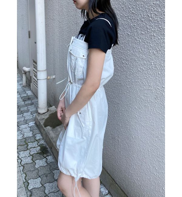 MURUA「ウエストドロストミニワンピース」|ワンピース|