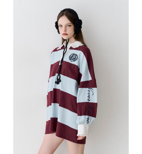 jouetie「レースカラーラガーチュニック」|Tシャツ・カットソー|