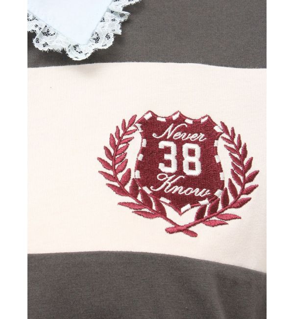 jouetie「レースカラーラガーチュニック」|Tシャツ・カットソー|