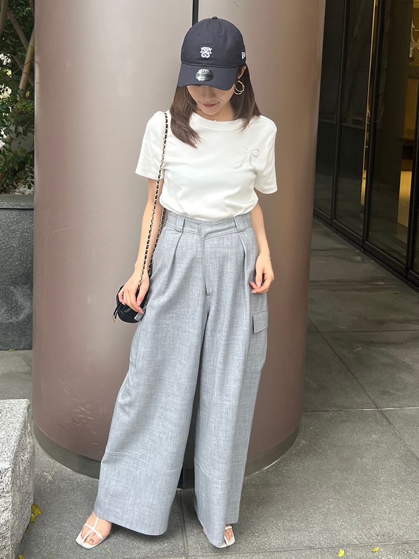 SNIDEL「【SNIDEL|NEW ERA(R)】コラボエンブレムキャップ」|キャップ・キャスケット|