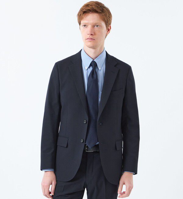 MACKINTOSH PHILOSOPHY「【WEB&一部店舗限定】トロッター ジャケット ツイルストレッチ」|テーラードジャケット|ネイビー