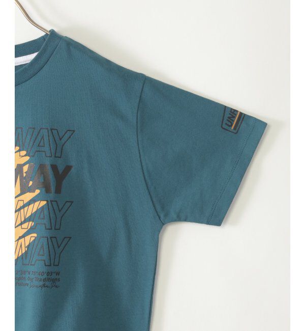 ikka kids「裾レイヤープリントアソートTシャツ 2（120~160cm）」|Tシャツ・カットソー|