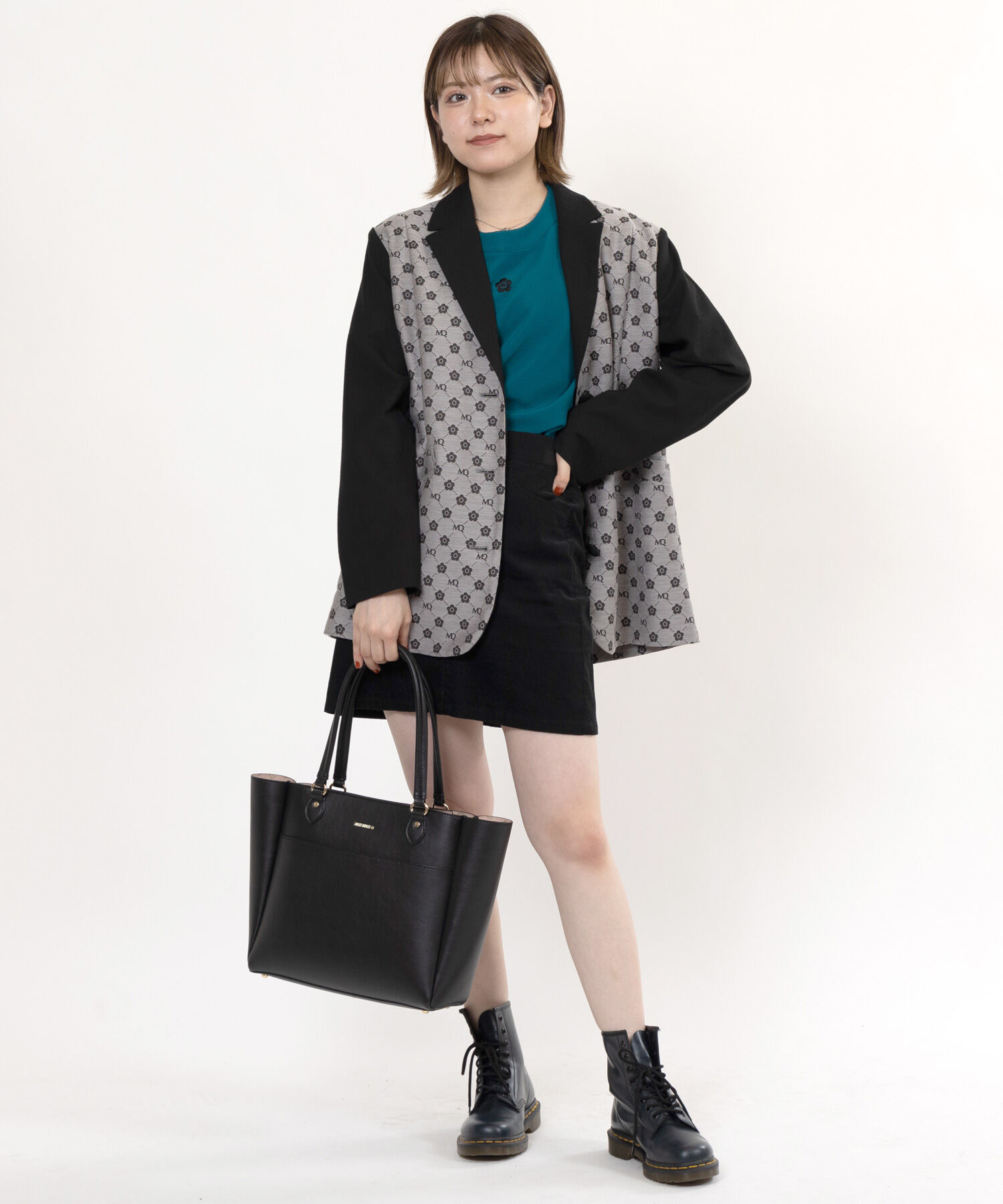 MARY QUANT「フリップサイドデイジー トート」|トートバッグ|