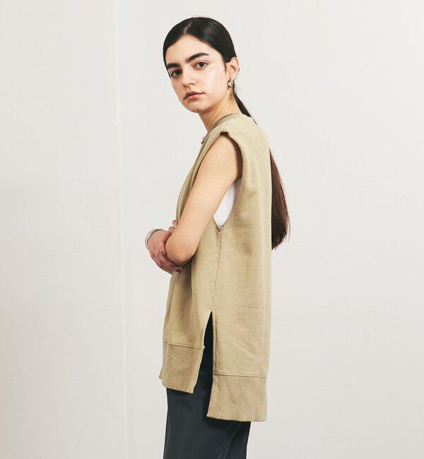 UNITED ARROWS「＜TO UNITED ARROWS＞HATAKE ウラケ ノースリーブ カットソー」|Tシャツ・カットソー|