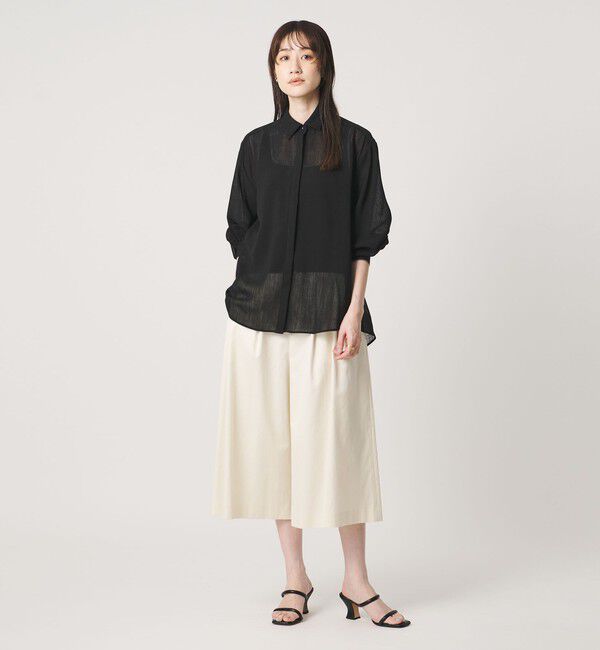 UNITED ARROWS「スラブ シアー シャツ ‐ウォッシャブル‐」|シャツ・ブラウス|