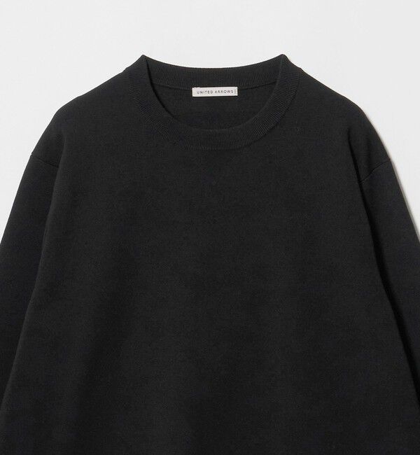 UNITED ARROWS「フォーシーズンズ ミラノリブ クルーネック ニット」|ニット・セーター|