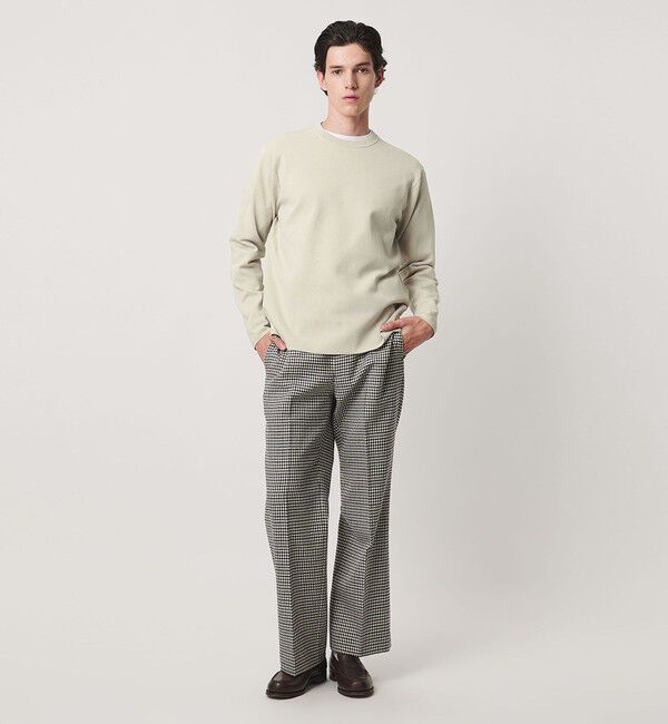 UNITED ARROWS「フォーシーズンズ ミラノリブ クルーネック ニット」|ニット・セーター|