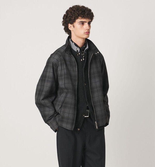 UNITED ARROWS「＜District＞リバーシブル ブルゾン」|その他|BLACK