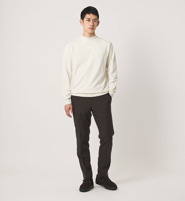 UNITED ARROWS「モックネック ニット UA COZY ウォッシャブル」|ニット・セーター|