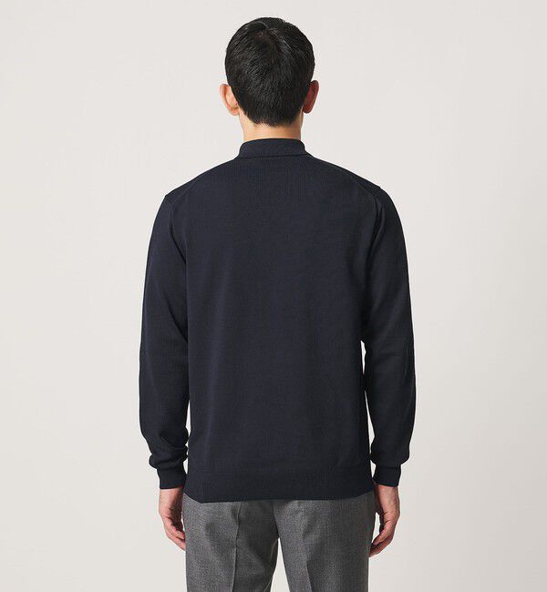 UNITED ARROWS「ニット ポロシャツ UA COZY ウォッシャブル」|ニット・セーター|