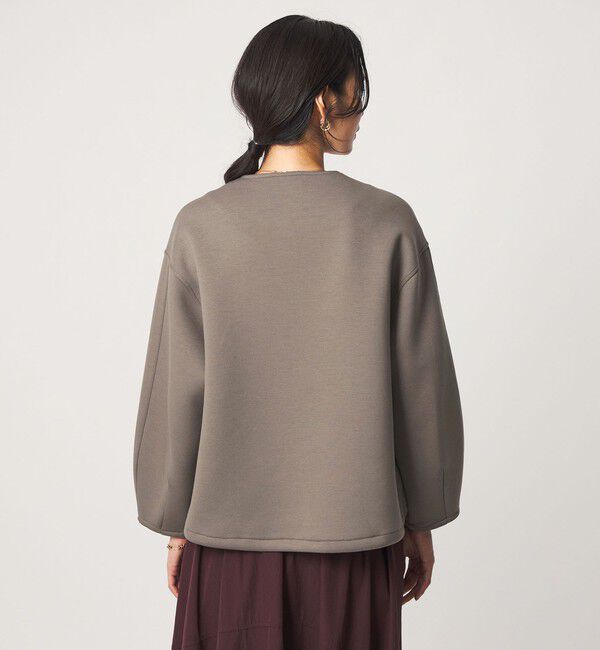 UNITED ARROWS green label relaxing「ダンボール ノーカラー ブルゾン」|ブルゾン・スタジャン|