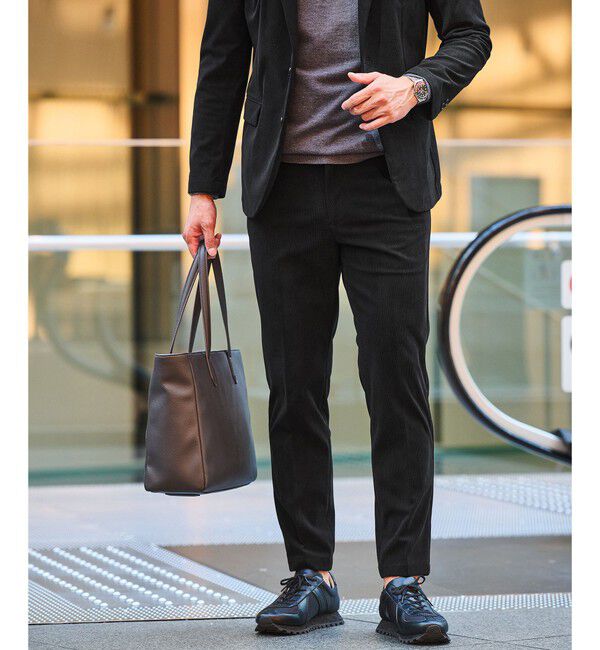 UNITED ARROWS green label relaxing「【WEB限定】JUST fit コーデュロイ ナロー セットアップ ジャケット＆パンツ」|スーツ|