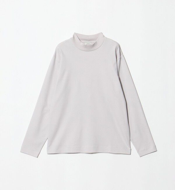 UNITED ARROWS green label relaxing「L/A ポンチ ブラッシュド モックネック カットソー」|Tシャツ・カットソー|LT.GRAY