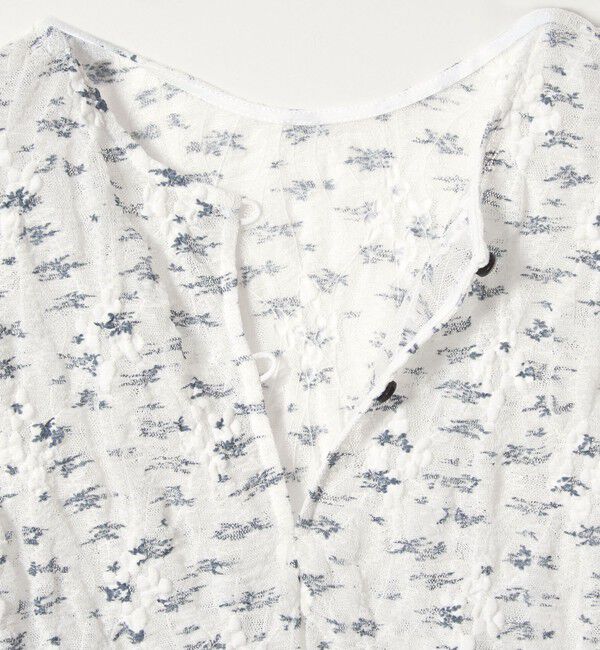 EMMEL REFINES「＜EMMEL REFINES＞EM コバナレース 2WAY プルオーバー」|Tシャツ・カットソー|