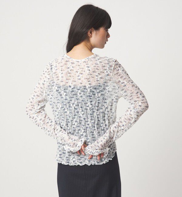 EMMEL REFINES「＜EMMEL REFINES＞EM コバナレース 2WAY プルオーバー」|Tシャツ・カットソー|