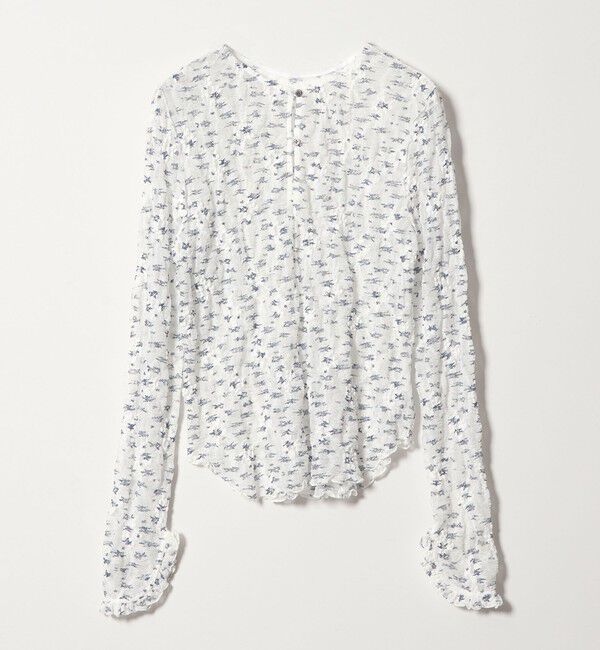 EMMEL REFINES「＜EMMEL REFINES＞EM コバナレース 2WAY プルオーバー」|Tシャツ・カットソー|