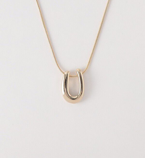BEAUTY&YOUTH UNITED ARROWS「Uモチーフ チェーン ネックレス」|ネックレス|