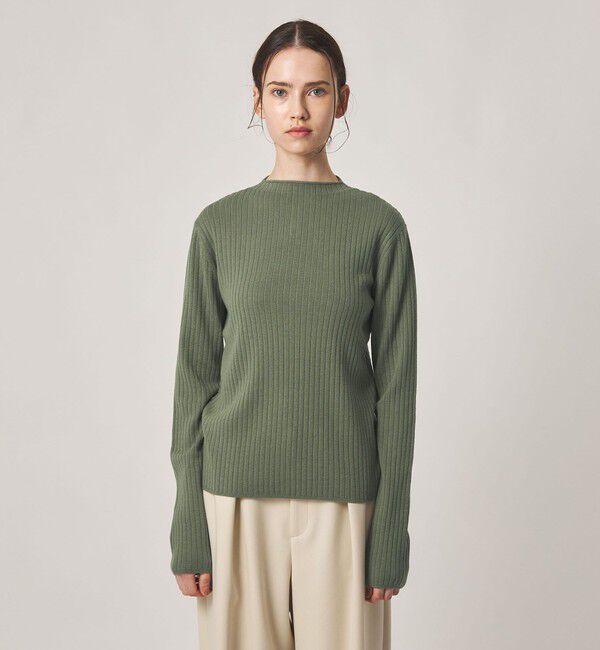 STEVEN ALAN「＜Steven Alan＞コットン カシミヤ ボトルネック ニット」|ニット・セーター|