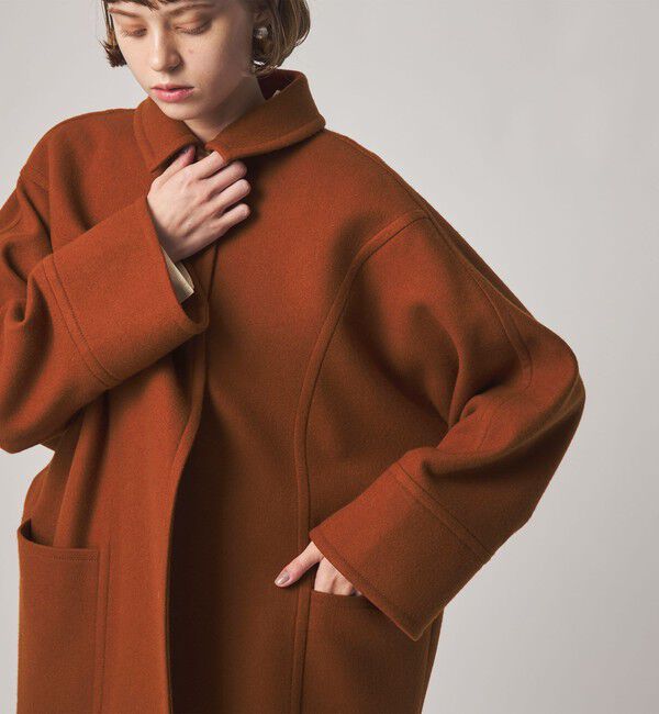 STEVEN ALAN「＜Steven Alan＞ウール ショート コート」|ステンカラーコート|