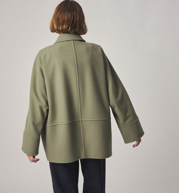 STEVEN ALAN「＜Steven Alan＞ウール ショート コート」|ステンカラーコート|