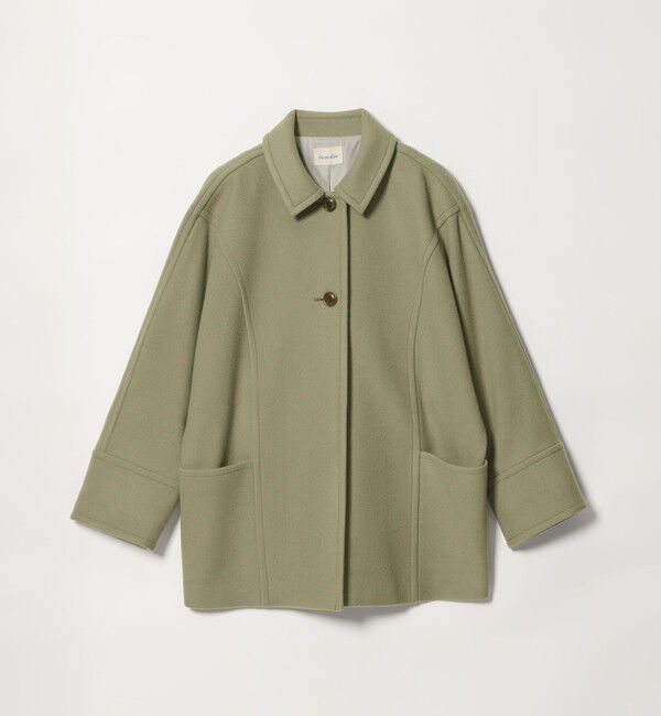 STEVEN ALAN「＜Steven Alan＞ウール ショート コート」|ステンカラーコート|